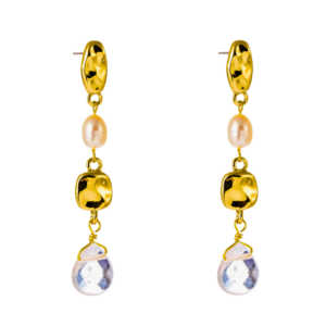 Boucles d'oreilles COCKTAIL, collection NUEE DE PERLES par AIFEE Jewelry. www.aifee-jewelry.com