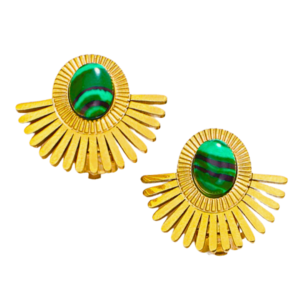 Boucles d'oreilles TERRE, collection LES ROUCHEUSES par aifee jewelry. www.aifee-jewelry.com