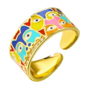 Bague JUPITER, collection ALCHIMIE DES COULEURS par AIFEE Jewelry. www.aifee-jewelry.com
