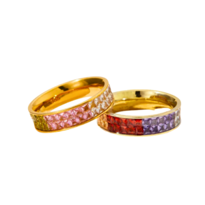 Bague CRISTALINE, collection ALCHIMIE DES COULEURS par AIFEE Jewelry. www.aifee-jewelry.com