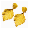 Boucles d'oreilles FEUILLE AUTOMNE, collection JARDIN SECRET par AIFEE Jewelry. www.aifee-jewelry.com