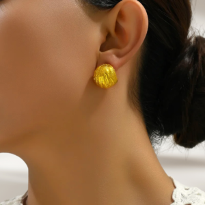 Boucles d'oreilles NUAGE, collection JARDIN SECRET, par AIFEE Jewelry. www.aifee-jewelry.com