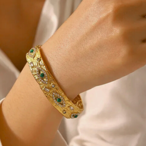 Bracelet jonc OLYMPE, collection ROMAINE par AIFEE Jewelry. www.aifee-jewelry.com