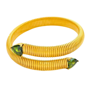 Bracelet SERPENTINE vert, collection ALCHIMIE DES COULEURS par AIFEE Jewelry. www.aifee-jewelry.com