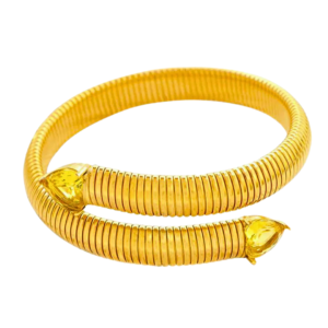 Bracelet SERPENTINE jaune, collection ALCHIMIE DES COULEURS par AIFEE Jewelry. www.aifee-jewelry.com