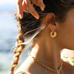 Boucles d'oreilles AVENTURE, collection ROMAINE par AIFEE Jewelry. www.aifee-jewelry.com