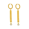 Boucles d'oreilles YASMINE, collection NUEE DE PERLES par AIFEE Jewelry. www.aifee-jewelry.com