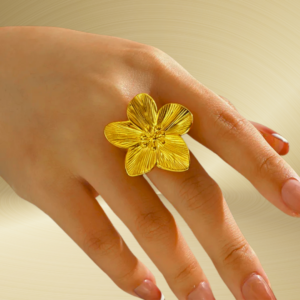 Bague FLEUR, collection JARDIN SECRET par AIFEE Jewelry. www.aifee-jewelry.com