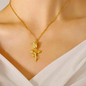 Collier ROSE REINE, collection JARDIN SECRET par AIFEE Jewelry