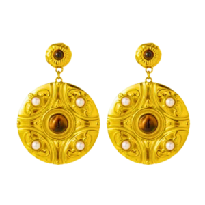 Boucles d'oreilles TRIOMPHE, collection ROMAINE par AIFEE Jewelry. www.aifee-jewelry.com