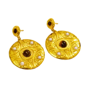 Boucles d'oreilles TRIOMPHE, collection ROMAINE par AIFEE Jewelry. www.aifee-jewelry.com