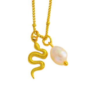 Collier SERPENT, collection ROMAINE par aifee jewelry. www.aifee-jewelry.com