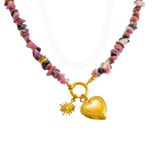 Collier CELESTINE, collection LES ROUCHEUSES par aifee jewelry. www.aifee-jewelry.com