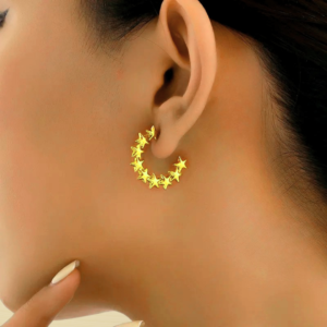 Boucles d’oreilles ETOILES, collection JARDIN SECRET par AIFEE Jewelry