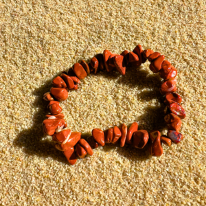 Bracelet OCEANE grenat, collection ROMAINE par aifee jewelry. www.aifee-jewelry.com